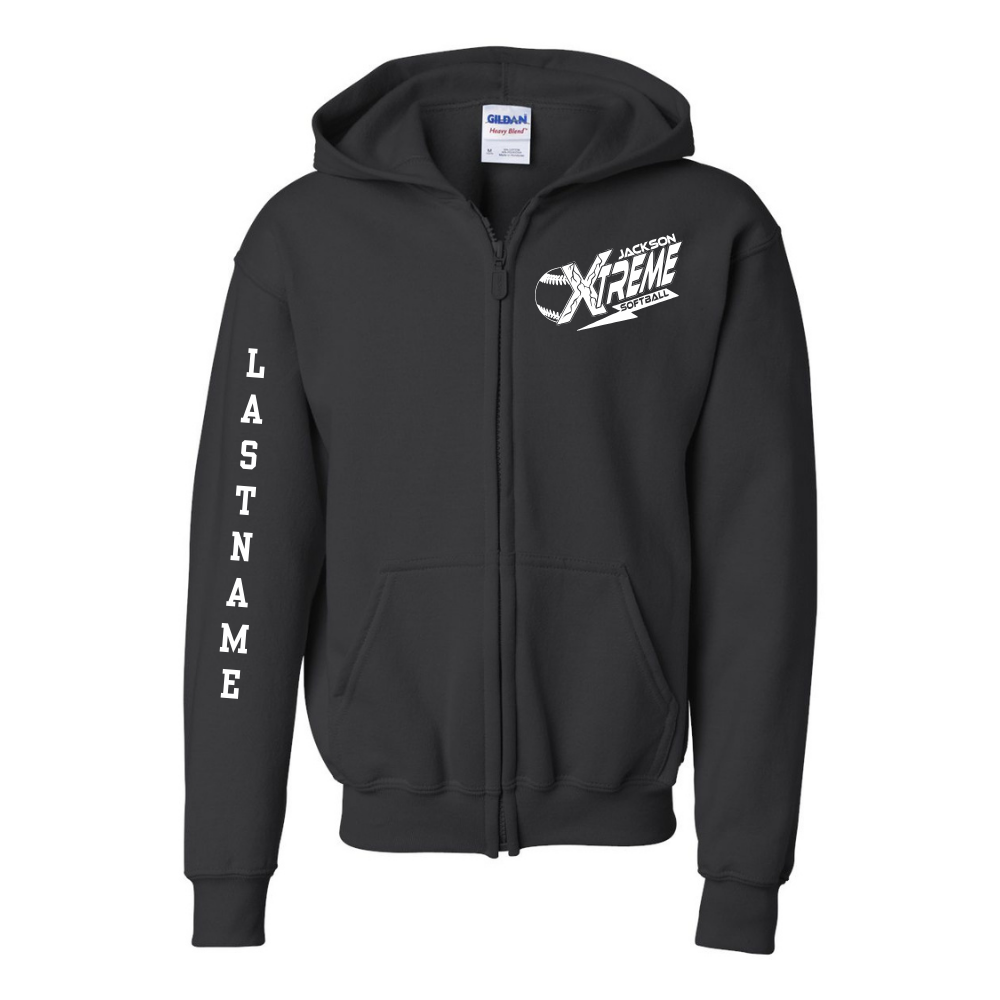Youth CUSTOM Xtreme Full Zip Hoodie