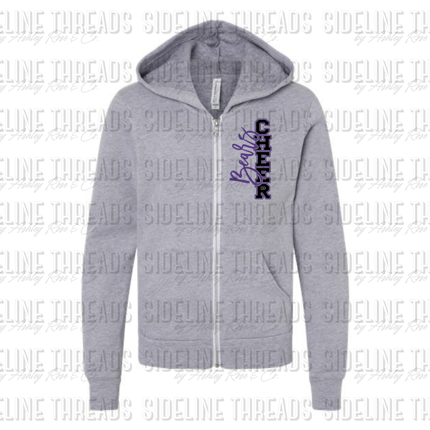 Jackson Cheer Zipper Hoodie (All Designs)