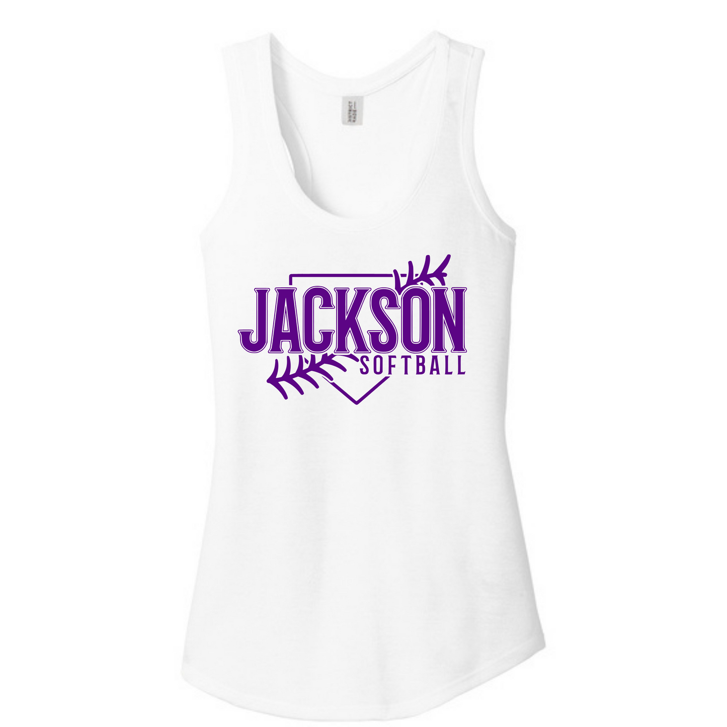 JSA Ladies Racerback Tank Homeplate