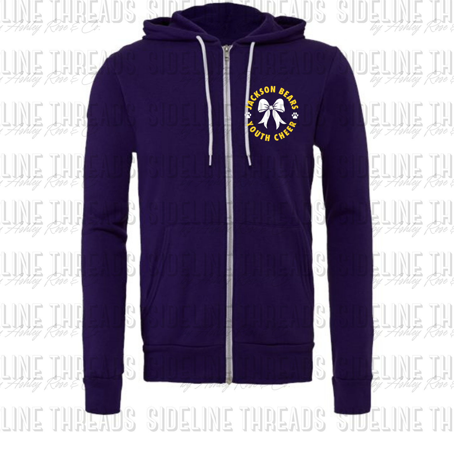 Jackson Cheer Zipper Hoodie (All Designs)