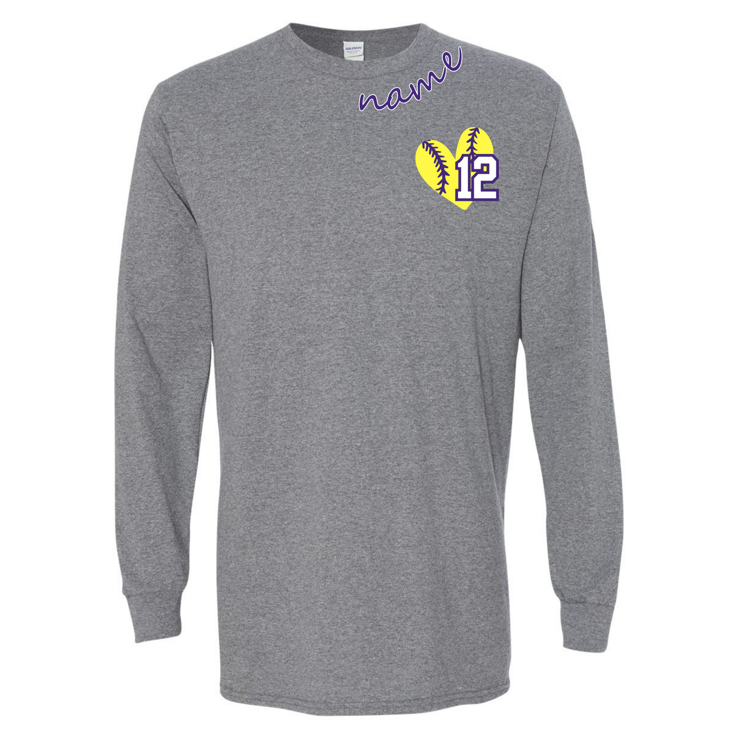 Softball Custom Long Sleeve