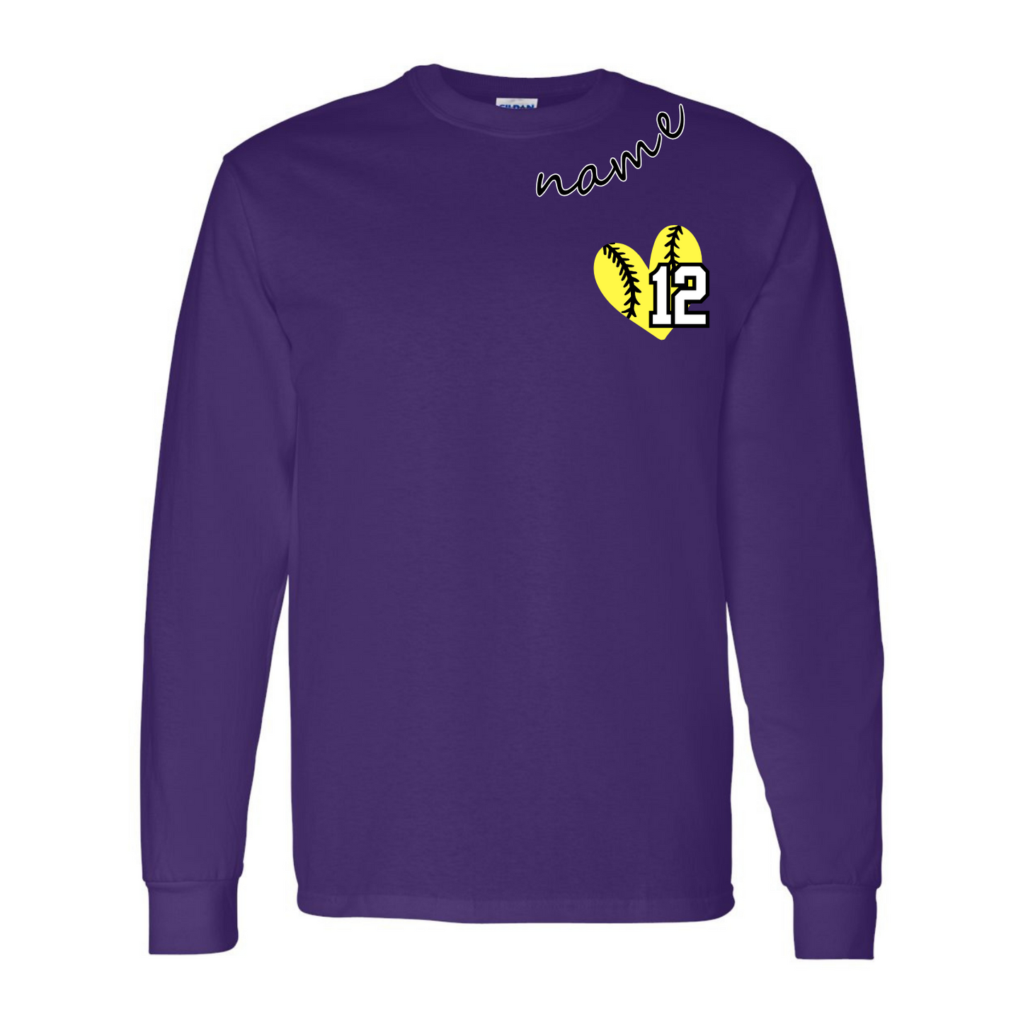 Softball Custom Long Sleeve