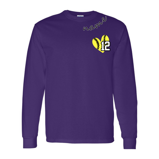 Softball Custom Long Sleeve