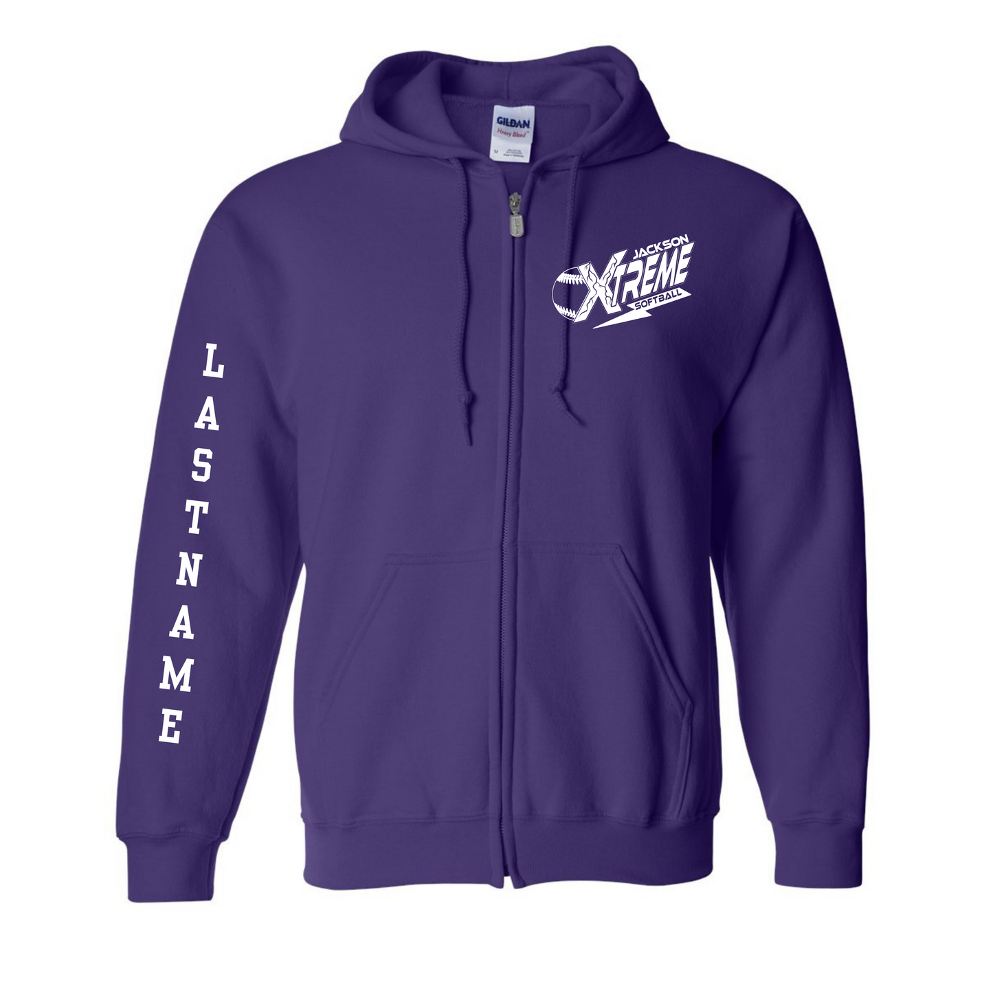 Adult CUSTOM Xtreme Full Zip Hoodie