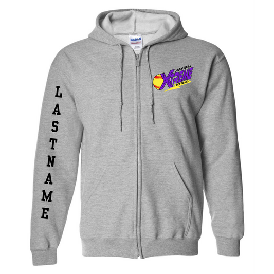 Youth CUSTOM Xtreme Full Zip Hoodie